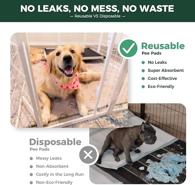 Machine-Washable Kennel Liners